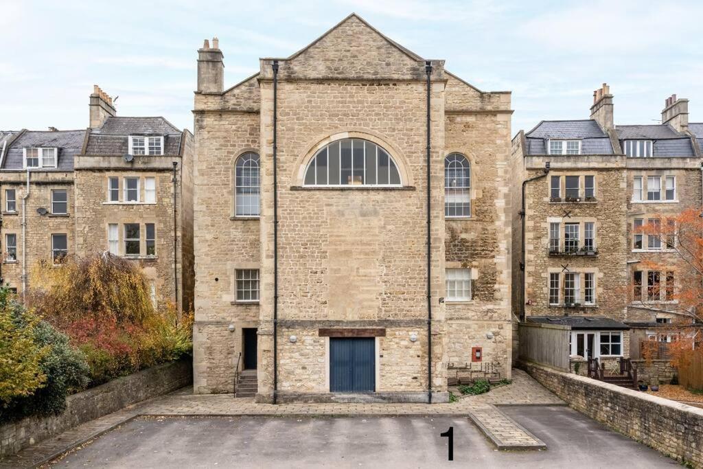 Stunning 2 Bedroom Apartment In Converted Chapel Bath Eksteriør bilde